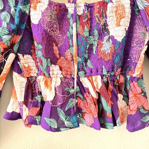 NWT Band of The Free Floriane Boho Top - Picture 9 of 12